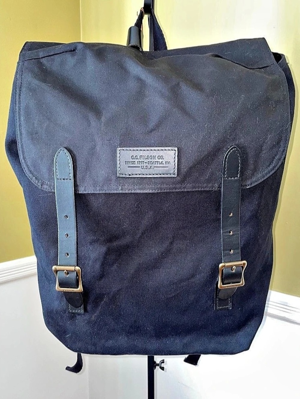 Filson Ranger Backpack Black Backpack NWT